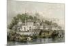 Military Station Chokian-Thomas Allom-Mounted Premium Giclee Print