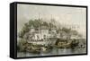 Military Station Chokian-Thomas Allom-Framed Stretched Canvas