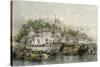 Military Station Chokian-Thomas Allom-Stretched Canvas