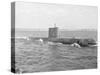 Military Submarine in Waters-Philip Gendreau-Stretched Canvas