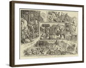 Military Surveying in the Himalayas-null-Framed Giclee Print