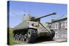 Military tank at La Citadelle de Quebec, Quebec City, Quebec, Canada.-Jamie & Judy Wild-Stretched Canvas