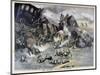 Military Train Accident in Dorpat, Russia, 1897-F Meaulle-Mounted Giclee Print