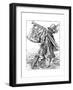 Military Trumpeter, 16th Century-Jost Amman-Framed Giclee Print