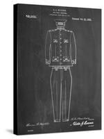 Military Uniform Patent-null-Stretched Canvas