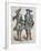 Military Uniforms of Louis XIV Musketeers-null-Framed Giclee Print