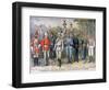 Military Uniforms of the British Colonial Army, 1897-Henri Meyer-Framed Giclee Print