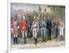 Military Uniforms of the British Colonial Army, 1897-Henri Meyer-Framed Giclee Print