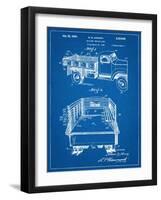 Military Vehicle Truck Patent-null-Framed Art Print