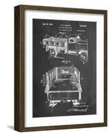 Military Vehicle Truck Patent-null-Framed Art Print