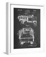 Military Vehicle Truck Patent-null-Framed Art Print