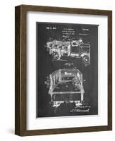 Military Vehicle Truck Patent-null-Framed Art Print