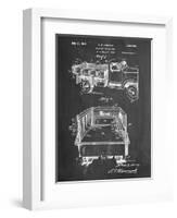 Military Vehicle Truck Patent-null-Framed Art Print