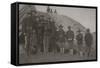 Militia At Cripple Creek, Colorado 1903-null-Framed Stretched Canvas