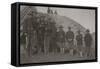 Militia At Cripple Creek, Colorado 1903-null-Framed Stretched Canvas