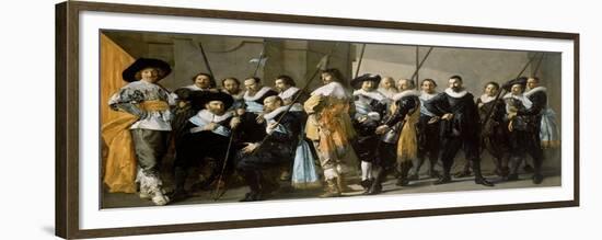 Militia Company of District XI under Command of Reynier Reael, Known as The Meagre Company, 1637-Frans Hals-Framed Giclee Print