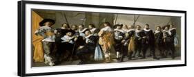 Militia Company of District XI under Command of Reynier Reael, Known as The Meagre Company, 1637-Frans Hals-Framed Giclee Print