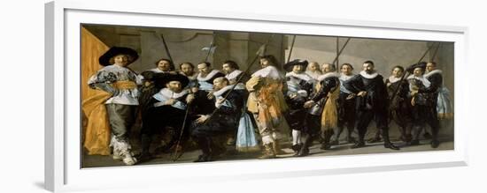 Militia Company of District XI under Command of Reynier Reael, Known as The Meagre Company, 1637-Frans Hals-Framed Giclee Print