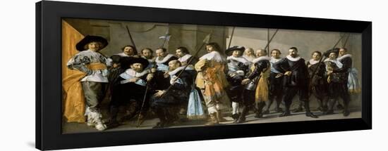 Militia Company of District XI under Command of Reynier Reael, Known as The Meagre Company, 1637-Frans Hals-Framed Premium Giclee Print