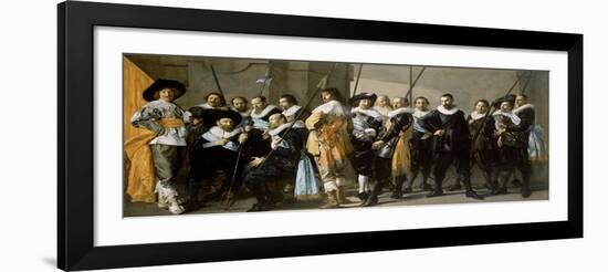 Militia Company of District XI under Command of Reynier Reael, Known as The Meagre Company, 1637-Frans Hals-Framed Giclee Print