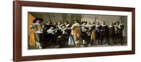 Militia Company of District XI under Command of Reynier Reael, Known as The Meagre Company, 1637-Frans Hals-Framed Giclee Print