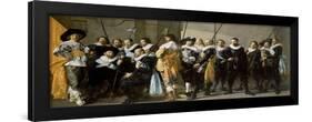 Militia Company of District XI under Command of Reynier Reael, Known as The Meagre Company, 1637-Frans Hals-Framed Giclee Print
