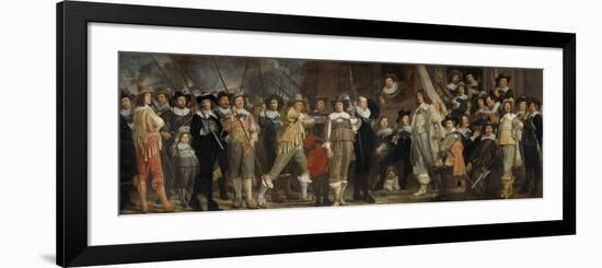 Militiamen of the Company of Captain Roelof Bicker-Bartholomeus Van Der Helst-Framed Art Print