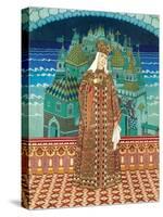 Militrissa. Costume Design for the Opera the Tale of Tsar Saltan by N. Rimsky-Korsakov-Ivan Yakovlevich Bilibin-Stretched Canvas