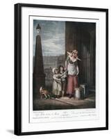 Milk Below Maids, 1793-Luigi Schiavonetti-Framed Giclee Print