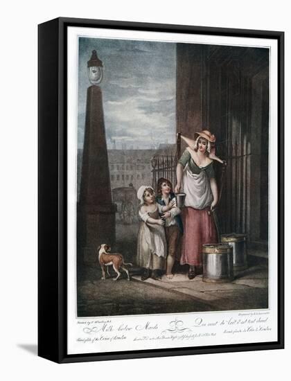 Milk Below Maids, 1793-Luigi Schiavonetti-Framed Stretched Canvas