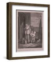 Milk Below Maids, Cries of London, C1795-Luigi Schiavonetti-Framed Giclee Print