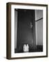 Milk Bottles at Door of Espionage Suspect-null-Framed Photographic Print