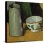 Milk Bowl and Jug, Around 1880-Paul Cézanne-Stretched Canvas