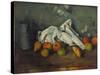 Milk Can and Apples, 1879-1880-Paul Cézanne-Stretched Canvas