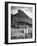 Milk Cans Being Stored on a Farm-null-Framed Photographic Print