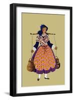 Milk Carrier from the Ile De France-Elizabeth Whitney Moffat-Framed Art Print