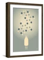 Milk - Chemical Elements-Lantern Press-Framed Art Print