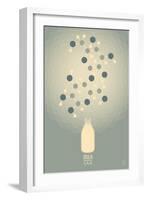 Milk - Chemical Elements-Lantern Press-Framed Art Print