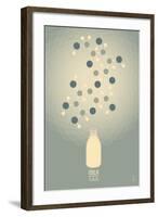 Milk - Chemical Elements-Lantern Press-Framed Art Print