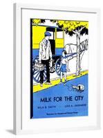 Milk for the City-Margaret Hoopes-Framed Art Print