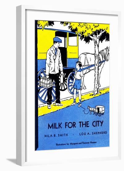 Milk for the City-Margaret Hoopes-Framed Art Print
