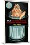 Milk is a Whitish Fluid They Force Down Helpless Babies-null-Mounted Art Print