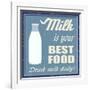 Milk Is Your Best Food-radubalint-Framed Art Print