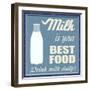 Milk Is Your Best Food-radubalint-Framed Art Print