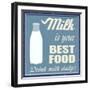 Milk Is Your Best Food-radubalint-Framed Art Print