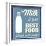 Milk Is Your Best Food-radubalint-Framed Art Print