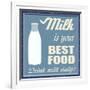 Milk Is Your Best Food-radubalint-Framed Art Print