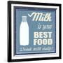Milk Is Your Best Food-radubalint-Framed Art Print