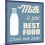 Milk Is Your Best Food-radubalint-Mounted Art Print