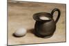 Milk Jug and Egg I-James Gillick-Mounted Giclee Print